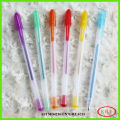 Promotional Scented Glitter Gel Pen with Pom-Pom